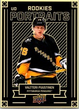 Valtteri Puustinen 2022-23 Upper Deck UD Portraits Pittsburgh Penguins #P-51