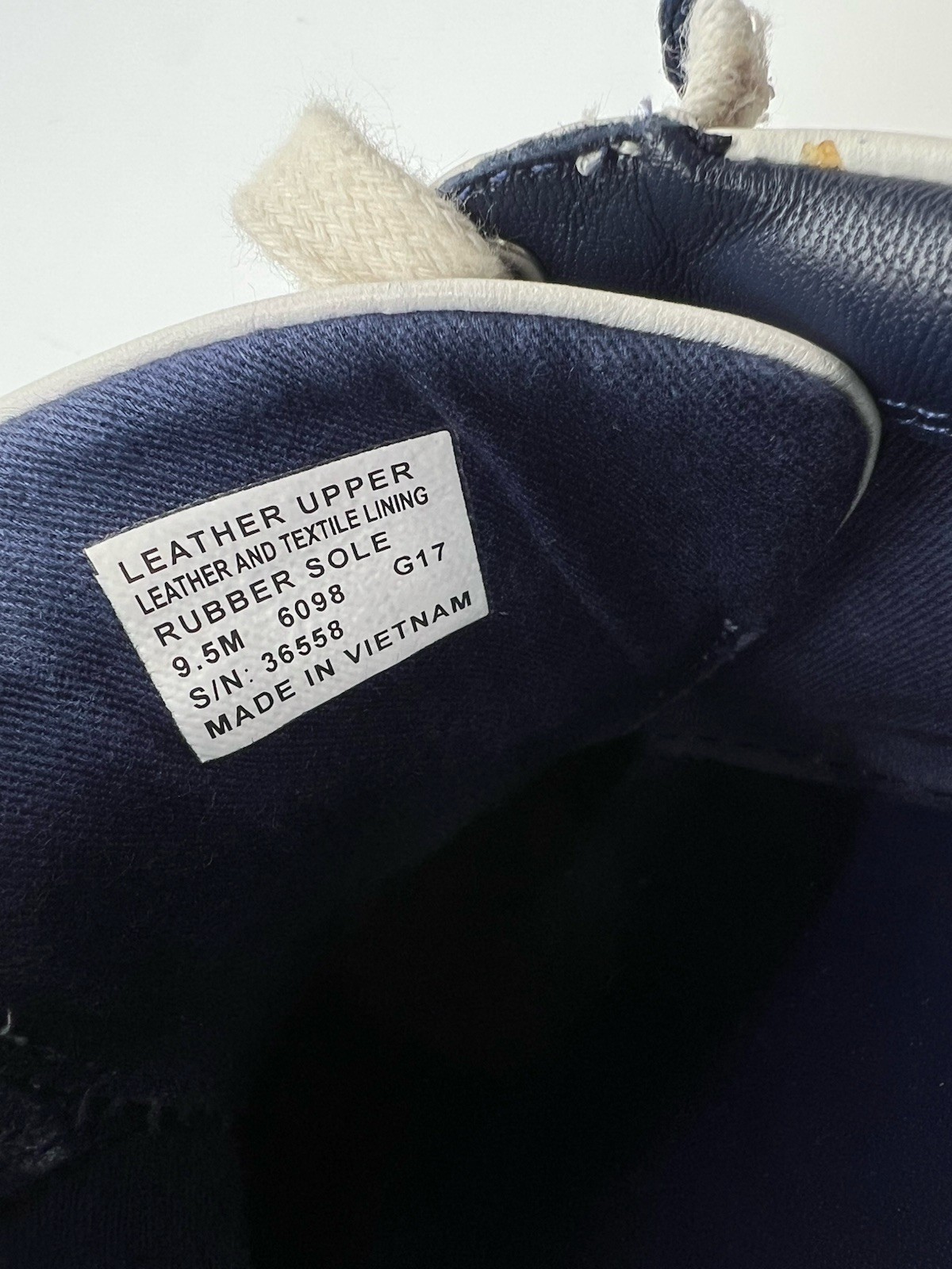 Tory Burch Sport Ruffles Women As 9.5M White Blue Leather Fashion Sneakers Shoes thumbnail 6