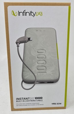 InfinityLAB INSTANTGO 10000 Ultra-Fast Charging Power Bank PD 30W for iPhone