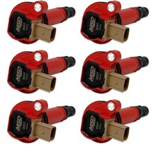 82576 Msd Ignition Coil - Ford Ecoboost - 3.5l V6 - 3-pin Connector - Red 6pc 82576 Msd Ignition Coil - Ford Ecoboost - 3.5l V6 - 3-pin Connector - Red 6pc