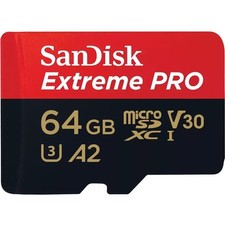 SanDisk Extreme PRO 64 GB Class 3/UHS-I U3 V30 microSDXC
