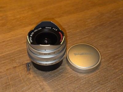 Super Wide-Heliar 15mm F4.5  Asph. - Voigtländer, M39, neuwertig