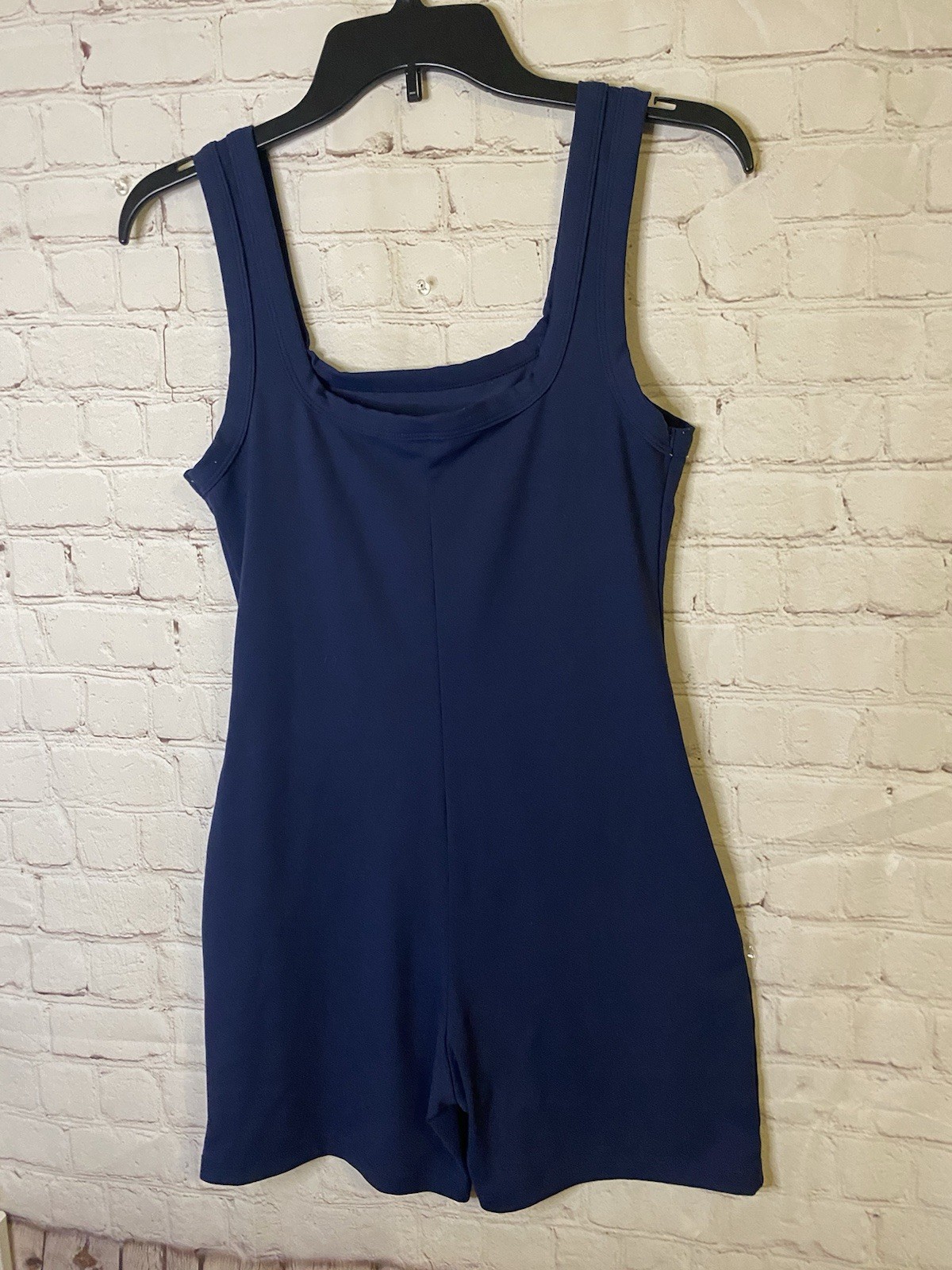 Romper Womens Medium Black Sleeveless  Athletic-image