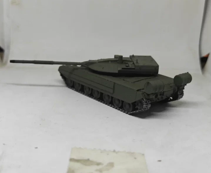 Tanque de Batalla Principal Blackhawk Tipo 640 Ruso 1/72 Modelo Acabado Pintura Negra Foto 4 de 4