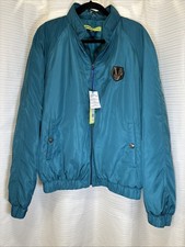 NWT Versace Jeans JACKET SZ XL By Gianni LogO FULL ZIP QUILTED ITALY 54 RARE