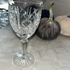 Vintage WATERFORD CRYSTAL GLENGARRIFF WHITE WINE GLASS Old Mark