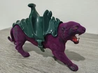 Rare Vintage He-man Purple Panthor Tiger With Saddle-1981