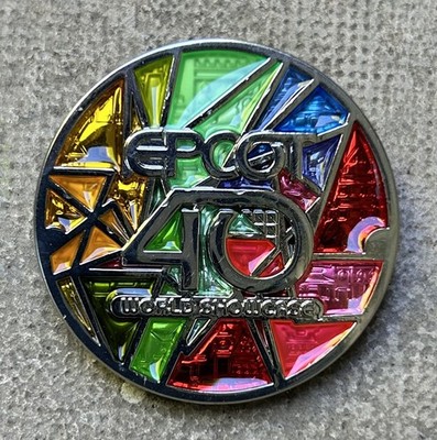     Epcot 40th Anniversary World Showcase Disney Pin - Limited Release