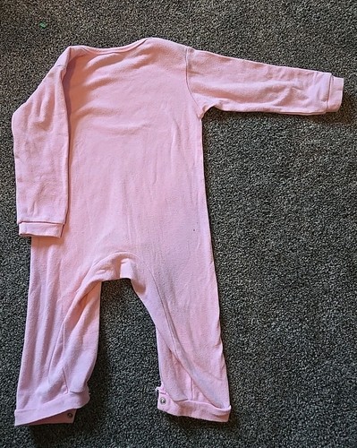 Misfits Punk Rock Romper Body Suit - Pink - Button Up Legs - Picture 5 of 6