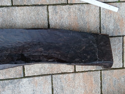 Holz Skulptur handgeschnitzt afrikanischer Makonde Lebensbaum 61 cm Ebenholz - Bild 6 von 6