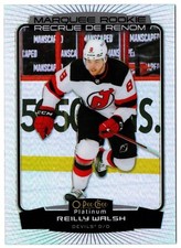 2022-23 O-Pee-Chee Platinum Marquee Rookie Rainbow REILLY WALSH #223 Devils OPC