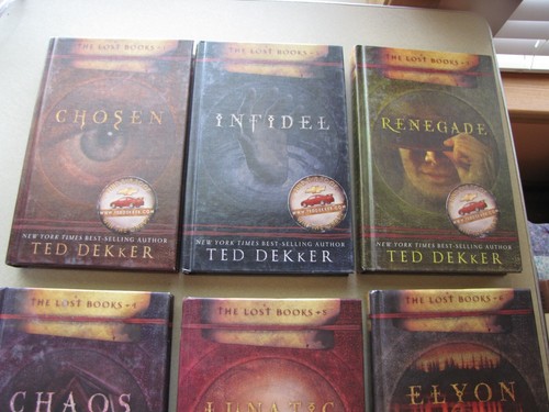 The Lost Books 1-6, Complete Series by Ted Dekker & Hill, HC Christian Fiction - Picture 2 of 12