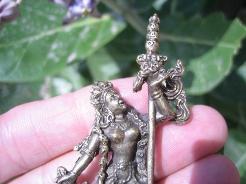 Dakini Vajrayogini Buddhism Statue Hindu God Tantric Deity Statue Amulet A5 - Picture 5 of 6