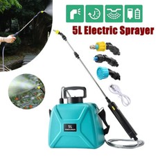 Rechargeable Electric Garden Plant Sprayer 5L Battery Powered Backpack Sprayer
