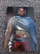 Daniel Kaluuya Signed 12x8 Black Panther Photo, Marvel,Bafta *PHOTO PROOF + COA*