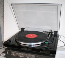 THORENS TD 240 Turntable Lacquer AUDIO TECHNICA GERMANY Excellent Condition 