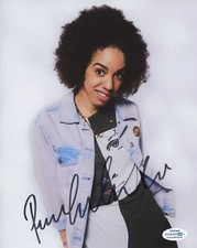 Pearl Mackie Doctor Who Autographed Signed 8x10 Photo COA 