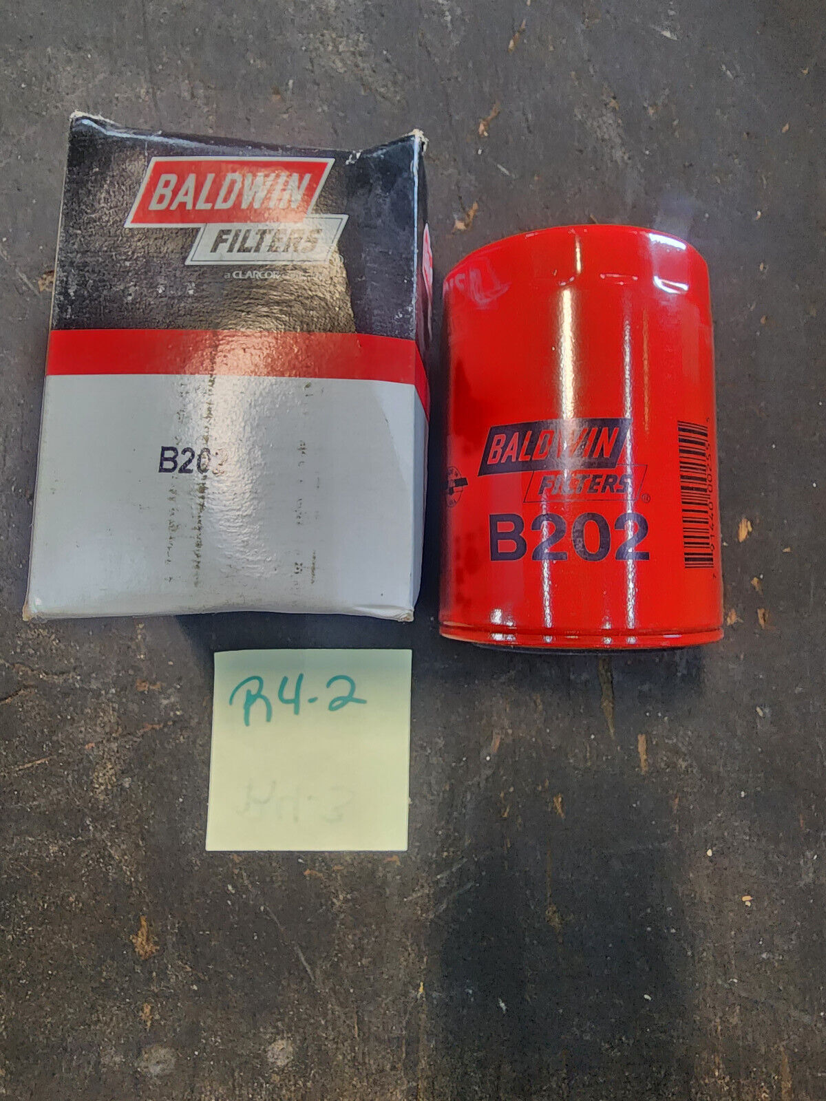 Baldwin B202 Full-Flow Lube Spin-on Oil Filter