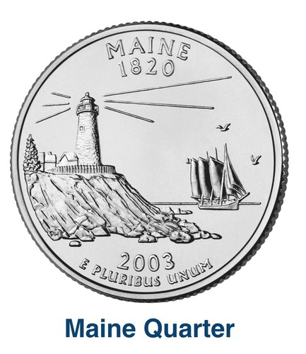 Jido “Jack”s Maine D Unopened bag US Mint 100 Quarters $25Face Val LoBid Free SH - Picture 3 of 4