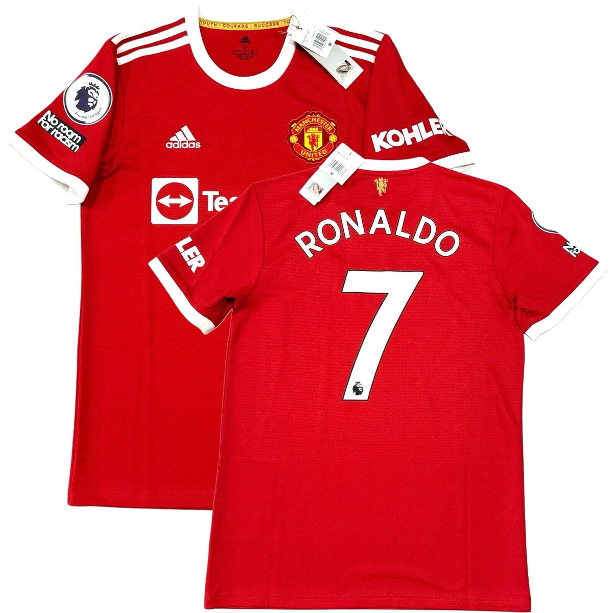 マンチェスター・ユナイテッド シャツ Ronaldo 7 2021/22 Manchester United Home Jersey #7 Ronaldo Medium