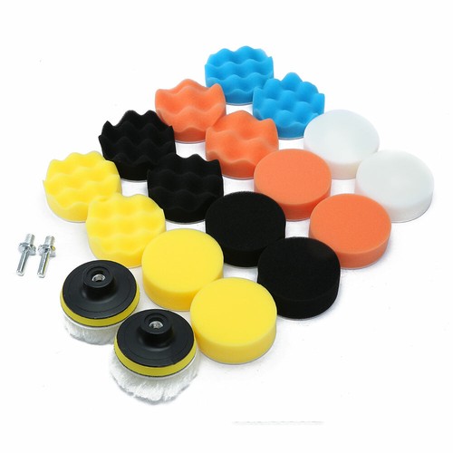 Car Polishing Pads Polisher Clean for Car Drill Sponge Buffer Waxing Buffing Set - Picture 7 of 12