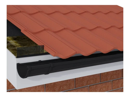 CROMAR Comb Filler Bird Protection Eaves Gap Filling Barrier Roof Tiles 1000mm - Picture 8 of 10