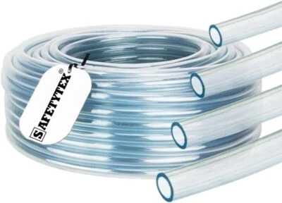 SAFETYTEX PVC Schlauch glasklar Aquariumschlauch Luftschlauch Meterware und Rollen
