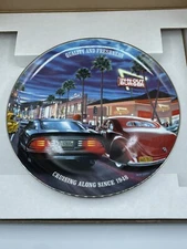 In-n-Out Burger 2019 Collectible Plate w/ Stand In Box 71st Anniversary