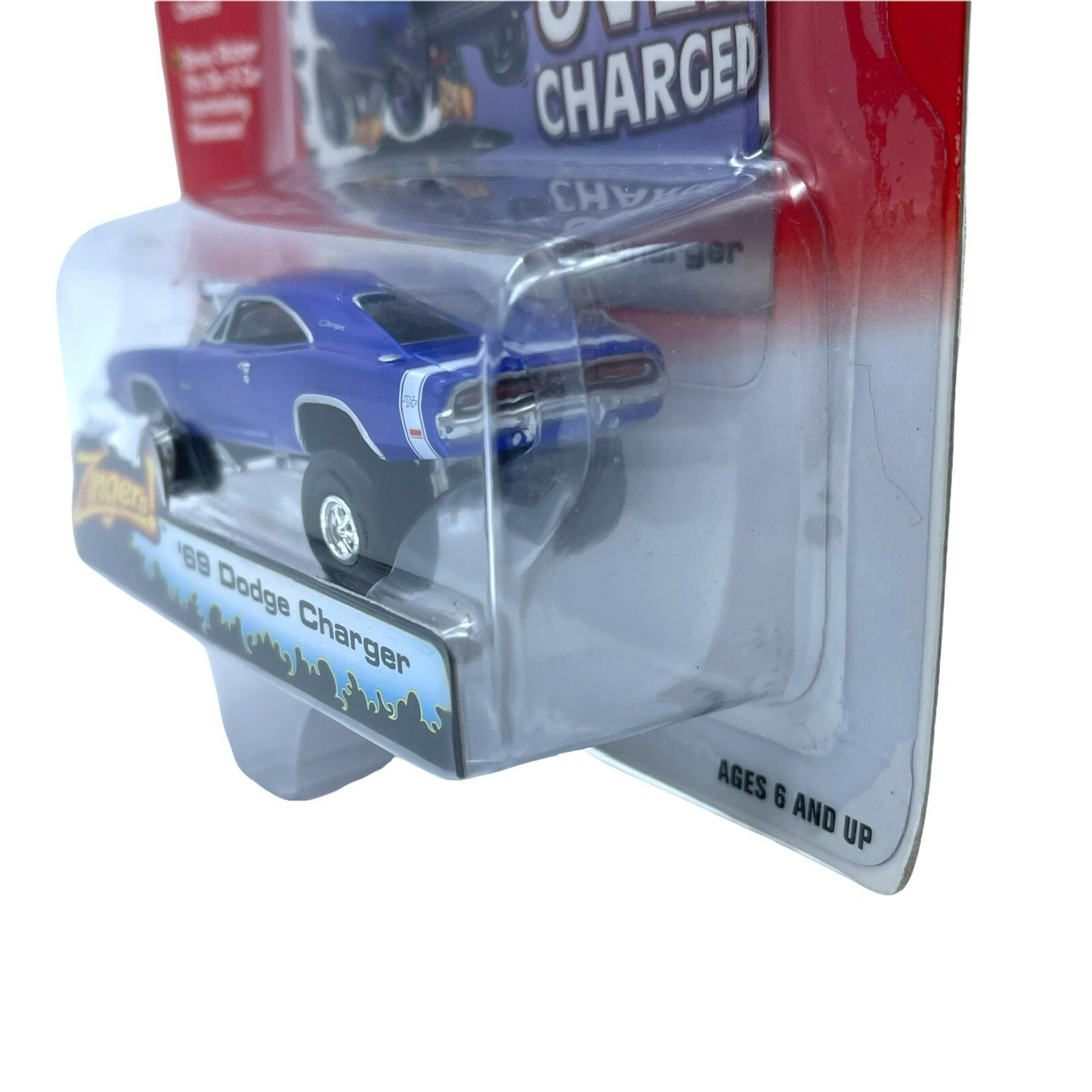 Johnny Lightning Street Freaks Zingers 1969 '69 Dodge Charger Blue