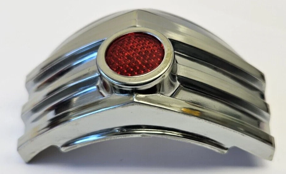 1951-1952 Dodge Coronet правый задний фонарь хромированный ободок и отражатель 1473183 новый из старых запасов - Изображение 4 из 4