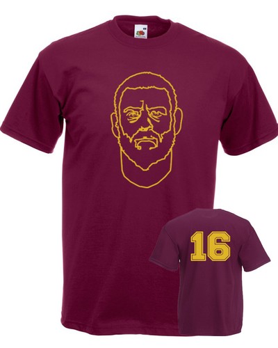 T-shirt DE ROSSI Roma 16 calcio capitano maglia uomo bambino magica stampa  Boca | eBay