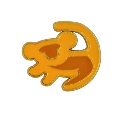 The Lion King ~ Simba Icon Wall Drawing Individual Disney Park Trading Pin ~ New