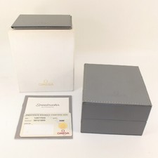 GENUINE OMEGA WATCH BOX GREY POLARIS SEAMASTER SPEEDMASTER DEVILLE