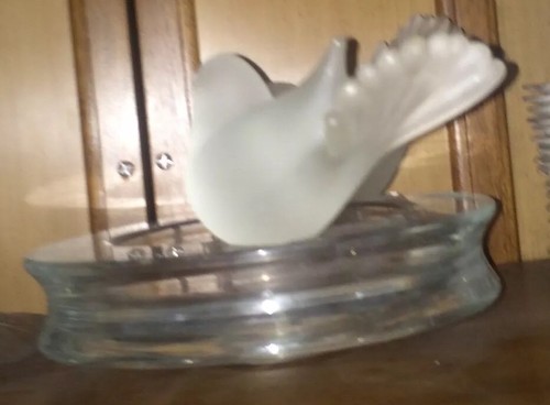 New R. Anatra Birds Bowl Murano Glass Italy Birds Bird Murano - Picture 5 of 12