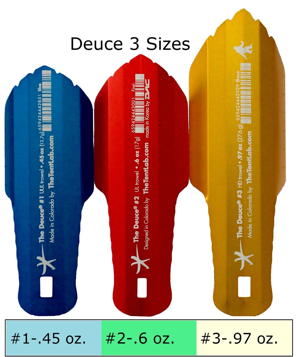 The TentLab Deuce R of Spades New Improved Backpacking Trowel