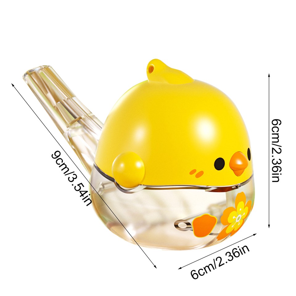 Bird Water Whistle for Kids Children Bird Shape Water Cartoon Whistle