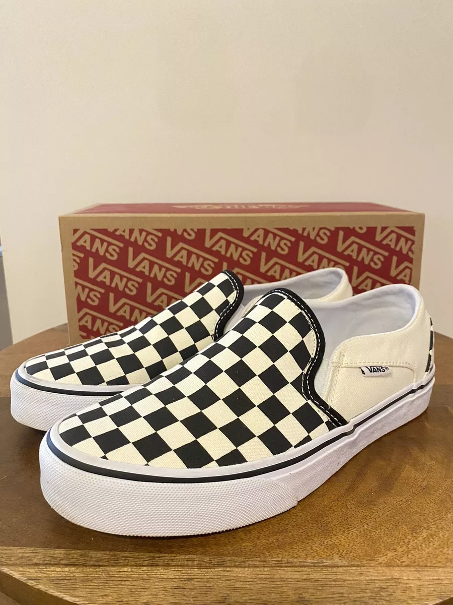 Vans womens asher sales checkerboard sneaker