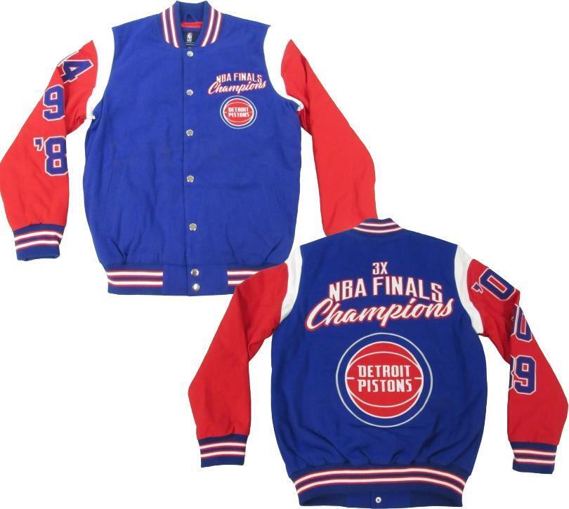 New Detroit Pistons Mens 89 90 04 NBA Finals Champions G-III New Detroit Pistons Mens 89 90 04 NBA Finals Champions G-III