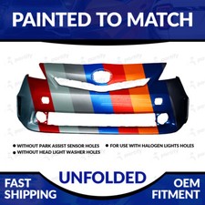 New Painted 2012-2014 Toyota Prius V Front Bumper Wo Hl Washer 