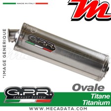 Silencieux Pot d'échappement GPR SUZUKI GSR 600 Ghost line 2006