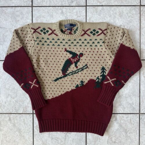 Vintage polo ski knit - Gem Vintage polo ski knit - Gem