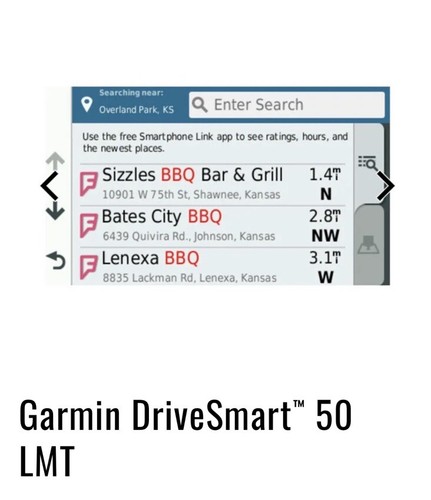 Navegador GPS Garmin DriveSmart 50 LMT - Imagen 5 de 18