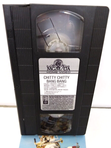 VHS Movie Tape Set Of 3 Chitty Chitty Bang Bang Mary Poppins And Willy Wonka - Picture 9 of 10