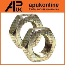 2x Half Lock Nut M16 x 1.5 RH Tie Track Rod End Drop Link Ball Rose Joint Zinc