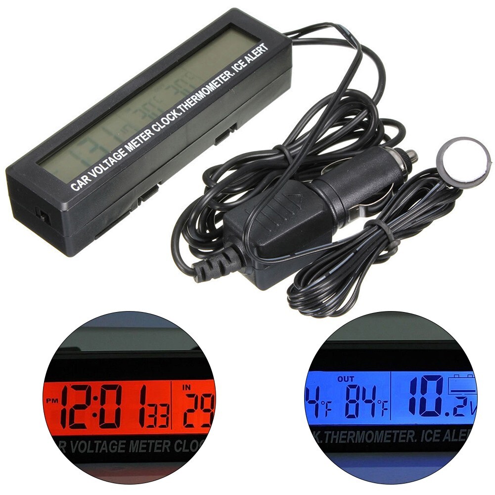 Accurate Temperature Monitoring with Indoor Outdoor Car Thermometer