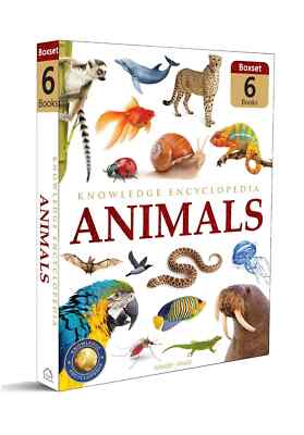 Animals-Collection of 6 Books:Knowledge Encyclopedia For Children 9789354400322