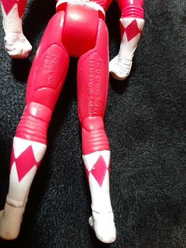 Power Rangers Mighty Morphin Alle sechs Actionfiguren mit Zords Vintage Saban 90er - Bild 11 von 12