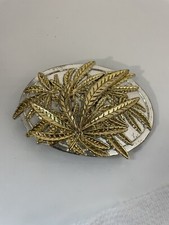 MARIJUANA POT LEAF Belt Buckle--used no marking