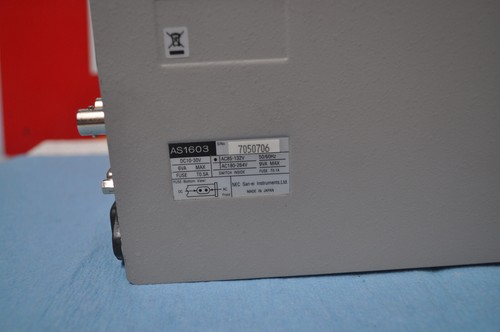 NEC AS1603 85-132v-ac 10-30V dc Strain Amplifier - Picture 3 of 7