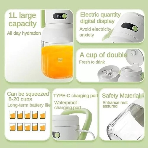 Kyd's Choice-Juice Pro Max, Multifunctional Portable Juicer with Digital Display - 第 7/11 張圖片